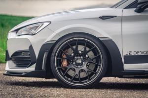 JE Design Cupra Leon Sportstourer VZ CUP 2.0 TSI 4Drive Tuning Widebody Karosseriekit Felgen BBS Tieferlegung Leistungssteigerung