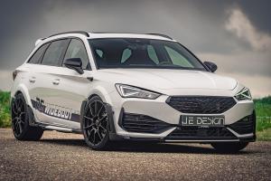 JE Design Cupra Leon Sportstourer VZ CUP 2.0 TSI 4Drive Tuning Widebody Karosseriekit Felgen Tieferlegung Leistungssteigerung