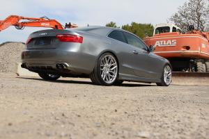 JMS Fahrzeugteile Audi A5 3.2 FSI 8T Tuning Barracuda Racing Wheels Dragoon Felgen Tieferlegung Racelook-Bodykit Abgasanlage