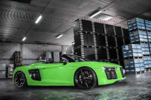 JMS Fahrzeugteile Audi R8 4S Spyder Tuning Schmidt Drago Felgen Fahrwerk