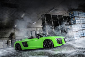 JMS Fahrzeugteile Audi R8 4S Spyder Tuning Schmidt Drago Felgen Fahrwerk