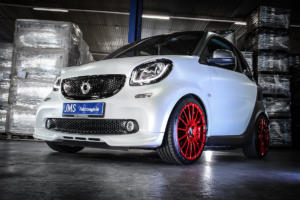 JMS Fahrzeugteile Smart Fortwo 453 Tuning Felgen OZ Superturismo GT Gewindefahrwerk