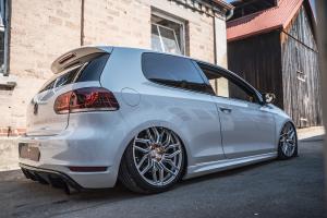 JMS Fahrzeugteile VW Golf 6 GTI Tuning Barracuda Racing Wheels Dragoon Airride Luftfahrwerk Tieferlegung Bodykit Abgasanlage Leistungssteigerung