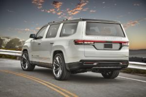 Jeep Grand Wagoneer Concept Neuheit Studie Ausblick Vorstellung Premium Luxus Full-Size-SUV Siebensitzer