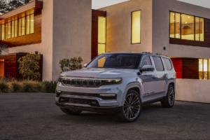 Jeep Grand Wagoneer Concept Neuheit Studie Ausblick Vorstellung Premium Luxus Full-Size-SUV Siebensitzer