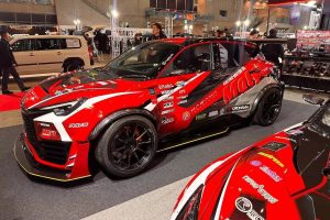 Kazama Lexus LBX Tokyo Auto Salon Tuning Formula D Drift Racer 2JZ Reihensechszylinder Leistungssteigerung Getriebe Bremsanlage Fahrwerk Heckantrieb Widebody Karosseriekit Felgen Japan