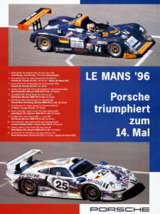 Motorsport, 50 Jahre Porsche-Gesamtsiege in Le Mans