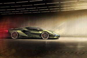 Lamborghini Sián Hybrid Supersportler Premiere Neuheit IAA 2019