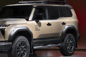 Lexus GX 550 Overtrail JAOS Version Tuning Offroad-Karosserie-Anbauteile Felgen Reifen Fahrwerk Höherlegung Showcar Tokyo Auto Salon