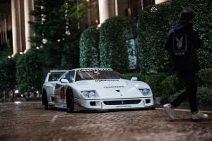 Liberty Walk LB-Works Tuning Ferrari F40 Widebody Karosseriekit Felgen Airride Luftfahrwerk Innenraum-Veredelung Mittelmotor Supersportwagen