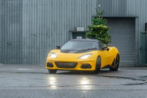 Lotus Evora GT410 Sportcoupé Weihnachten Christmas Neujahr Festtage Drift Hethal Werksgelände