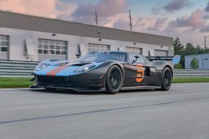 Lynx Motors Ford GT1 Gulf Mittelmotor-Sportwagen Rennwagen Kleinserie Straßenzulassung US-Car Biturbo V8 Neuheit