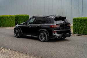 M&D Exclusive Cardesign BMW G05 X5 xDrive45e iPerformance Tuning Prior Design Widebody Karosseriekit Felgen Tieferlegung Chrome Delete Plug-in-Hybrid SUV