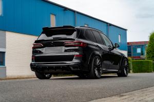 M&D Exclusive Cardesign BMW G05 X5 xDrive45e iPerformance Tuning Prior Design Widebody Karosseriekit Felgen Tieferlegung Chrome Delete Plug-in-Hybrid SUV