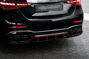 Manhart CRE 700 Mercedes-AMG C 63 E Performance W206 Tuning Leistungstseigerung Downpipes Dekorsatz Folierung Black-out Topmodell Plug-in-Hybrid