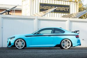 Manhart MH2 500 II Tuning BMW G42 M240i Leistungssteigerung Bodykit Felgen Fahrwerk Folierung Sportcoupé