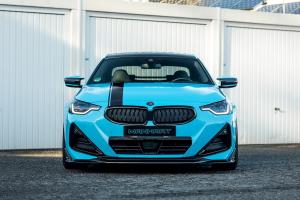 Manhart MH2 500 II Tuning BMW G42 M240i Leistungssteigerung Bodykit Felgen Fahrwerk Folierung Sportcoupé