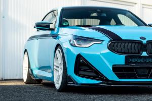 Manhart MH2 500 II Tuning BMW G42 M240i Leistungssteigerung Bodykit Felgen Fahrwerk Folierung Sportcoupé