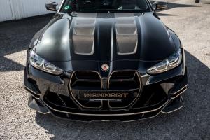 Manhart MH4 900 Tuning Leistungssteigerung Abgasanlage Fahrwerk Felgen Carbon-Bodykit Innenraum-Veredelung BMW G82 M4 Coupé Topmodell