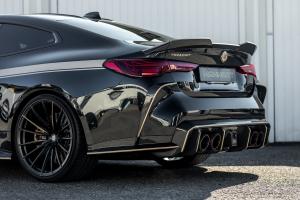 Manhart MH4 900 Tuning Leistungssteigerung Abgasanlage Fahrwerk Felgen Carbon-Bodykit Innenraum-Veredelung BMW G82 M4 Coupé Topmodell
