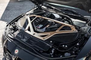 Manhart MH4 900 Tuning Leistungssteigerung Abgasanlage Fahrwerk Felgen Carbon-Bodykit Innenraum-Veredelung BMW G82 M4 Coupé Topmodell