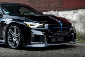 Manhart Performance MH2 560 BMW M2 G87 Tuning Carbon Bodykit Felgen Fahrwerk Leistungssteigerung Abgasanlage