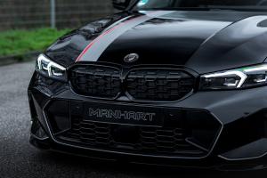 Manhart Performance MH3 400d BMW G20 M340d Limousine G20 Leistungssteigerung Abgasanlage Carbon-Karosserieteile Felgen Dekorsatz Innenraum Veredelung