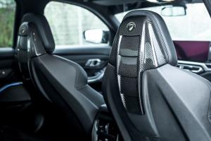 Manhart Performance MH3 400d BMW G20 M340d Limousine G20 Leistungssteigerung Abgasanlage Carbon-Karosserieteile Felgen Dekorsatz Innenraum Veredelung