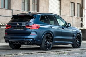 Manhart Performance MHX3 600 Tuning Leistungssteigerung Bodykit Felgen Folierung Tieferlegung BMW X3 M Competition
