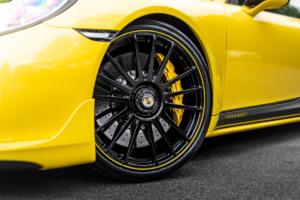 Manhart Performance TR 850 Porsche 911 Turbo S 991.2 Tuning Leistungssteigerung Felgen Folierung Tieferlegung