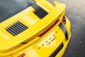 Manhart Performance TR 850 Porsche 911 Turbo S 991.2 Tuning Leistungssteigerung Felgen Folierung Tieferlegung