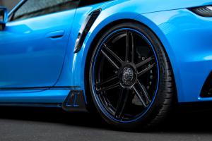 Manhart Performance TR 900 II Tuning Porsche 911 Turbo S 992 Bodykit Leistungssteigerung Felgen Fahrwerk Sportwagen