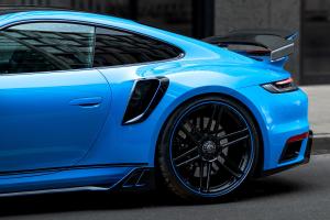 Manhart Performance TR 900 II Tuning Porsche 911 Turbo S 992 Bodykit Leistungssteigerung Felgen Fahrwerk Sportwagen