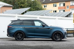 MANHART SV 800 Tuning Range Rover Sport SV Topmodell SUV Tuning Leistungssteigerung Abgasanlage Fahrwerk Tieferlegung Felgen Dekorsatz