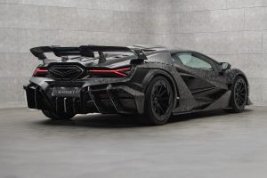 Mansory Carbonado X 1-of-1 Unikat Einzelstück Tuning Veredelung Carbon-Karosserie Felgen Leistungssteigerung Innenausstattung Plug-in-Hybrid Supersportwagen Mittelmotor Coupé Lamborghini Revuelto