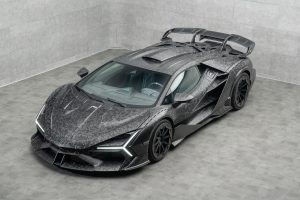 Mansory Carbonado X 1-of-1 Unikat Einzelstück Tuning Veredelung Carbon-Karosserie Felgen Leistungssteigerung Innenausstattung Plug-in-Hybrid Supersportwagen Mittelmotor Coupé Lamborghini Revuelto