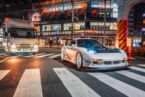 Mazda RX-z Type RZ FD Tuning RE Amemiya Bodykit Leistungssteigerung Turbolader Felgen Innenraum-Veredelung