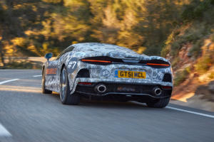 McLaren Grand Tourer Neuheit Prototyp Teaser Erlkönig Testfahrt