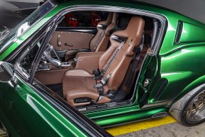 Mean Machine Garage 1967 Ford Mustang Fastback Restomod Tuning Biturbo V8-Motor Chassis Fahrwerk Bremsen Getriebe Felgen Karosserie-Upgrade Innenraum-Veredelung USA Muscle Car Klassiker