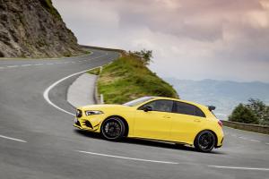 Mercedes-AMG A 35 Neuheit Pariser Autosalon Topmodell Kompaktsportler