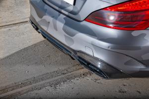 Mercedes-AMG SL 63 Tuning Carbon-Bodykit Camouflage-Folierung Leistungssteigerung Abgasanlage Tieferlegung Felgen