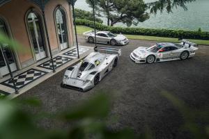 Mercedes-Benz Classic FuoriConcorso 2025 C 11 Gruppe C-Rennwagen CLK GTR-Rennsportwagen Hypercar Serienversion Comer See