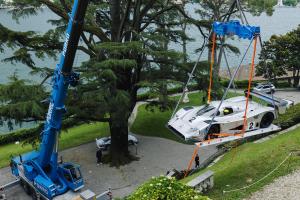 Mercedes-Benz Classic FuoriConcorso 2025 C 11 Gruppe C-Rennwagen CLK GTR-Rennsportwagen Hypercar Serienversion Comer See