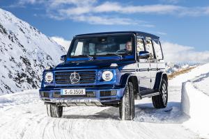 Mercedes-Benz G 350 d G-Klasse Geländewagen Allradler Neuheit Diesel Brilliantblau metallic