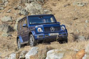 Mercedes-Benz G 350 d G-Klasse Geländewagen Allradler Neuheit Diesel Brilliantblau metallic