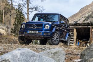 Mercedes-Benz G 350 d G-Klasse Geländewagen Allradler Neuheit Diesel Brilliantblau metallic