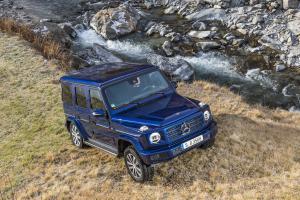 Mercedes-Benz G 350 d G-Klasse Geländewagen Allradler Neuheit Diesel Brilliantblau metallic