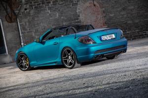 Mercedes-Benz R171 SLK 55 AMG Tuning Bodykit Folierung Abgasanlage Gewindefahrwerk Felgen Innenraum-Veredelung Roadster Topmodell