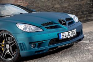 Mercedes-Benz R171 SLK 55 AMG Tuning Bodykit Folierung Abgasanlage Gewindefahrwerk Felgen Innenraum-Veredelung Roadster Topmodell