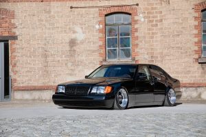 Mercedes-Benz W140 500 SEL Limousine Oldtimer Klassiker Karosseriearbeiten Tieferlegung Airride Felgen Bremsen Hubraum-Vergrößerung Innenraum-Veredelung